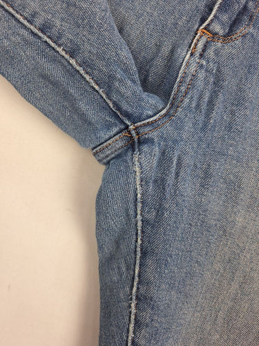 Second-Hand - Wrangler Mid wash Hi Pins Jeans Size 10 - SwapUp