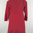Second-Hand - Princess Highway Mulberry Spot Waist Tie Dress Size 12 - SwapUp