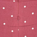 Second-Hand - Princess Highway Mulberry Spot Waist Tie Dress Size 12 - SwapUp
