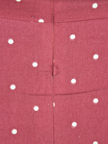 Second-Hand - Princess Highway Mulberry Spot Waist Tie Dress Size 12 - SwapUp
