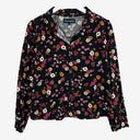 Second-Hand - Princess Highway Plum Floral Casual Shirt Size 12 - SwapUp