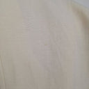 Second-Hand - Seed Cream Pleat Front Elevated Linen Blend Pants Size 12 - SwapUp
