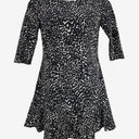 Second-Hand - Witchery Snow Leopard Drop Waist Dress Size 8 - SwapUp
