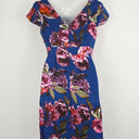 Second-Hand - Moulinette Soeurs Luxury Floral Sheath Midi Dress Size 6 - SwapUp
