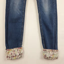 Second-Hand - Desigual Embroidered Cinched Ankle Jeans Size S - SwapUp