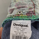 Second-Hand - Desigual Embroidered Cinched Ankle Jeans Size S - SwapUp