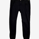 Second-Hand - Desigual Black Embroidered Cinched Ankle Jeans Size S - SwapUp