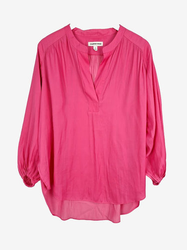 Country Road Barbie Pink Long Sleeve Blouse Size 16