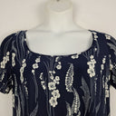 Second-Hand - Leona Edmiston Navy Dotted Midi Dress Size S - SwapUp