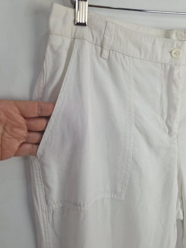 Second-Hand - French Connection Preppy Casual Summer Pants Size 12 - SwapUp