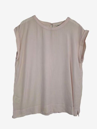 Country Road Semi Sheer Pale Mauve Top Size 14