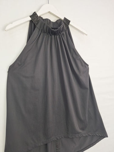 Second-Hand - NÜ Denmark Bling High Neck Slate Top Size L - SwapUp