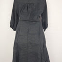 Second-Hand - Witchery Linen Long Sleeve Mini Wrap Dress Size 8 - SwapUp