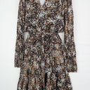 Second-Hand - Witchery Subtle Shimmer Ruffle Hem Mini Dress Size 8 - SwapUp