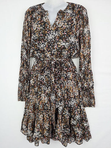 Second-Hand - Witchery Subtle Shimmer Ruffle Hem Mini Dress Size 8 - SwapUp