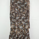Second-Hand - Witchery Subtle Shimmer Ruffle Hem Mini Dress Size 8 - SwapUp