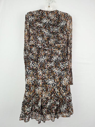 Second-Hand - Witchery Subtle Shimmer Ruffle Hem Mini Dress Size 8 - SwapUp