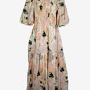 Second-Hand - Witchery Spring Peaches Open Back Dress Size 8 - SwapUp