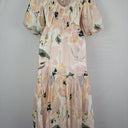 Second-Hand - Witchery Spring Peaches Open Back Dress Size 8 - SwapUp