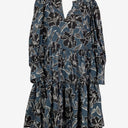 Second-Hand - Witchery Moody Floral Tiered Mini Dress Size 8 - SwapUp