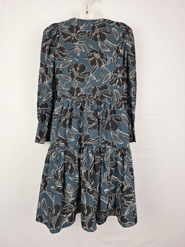 Second-Hand - Witchery Moody Floral Tiered Mini Dress Size 8 - SwapUp