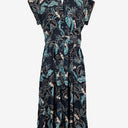 Second-Hand - Witchery Banana Leaf Casual Summer Shirt Dress Size 8 - SwapUp