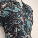Second-Hand - Witchery Banana Leaf Casual Summer Shirt Dress Size 8 - SwapUp
