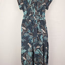 Second-Hand - Witchery Banana Leaf Casual Summer Shirt Dress Size 8 - SwapUp