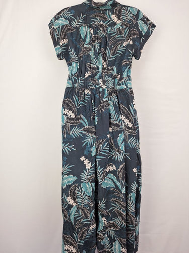 Second-Hand - Witchery Banana Leaf Casual Summer Shirt Dress Size 8 - SwapUp