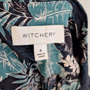 Second-Hand - Witchery Banana Leaf Casual Summer Shirt Dress Size 8 - SwapUp
