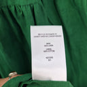 Second-Hand - Witchery Moss Green Summer Tiered Linen Dress Size 8 - SwapUp