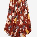 Second-Hand - Witchery Warm Cinnamon Gardenia Skirt Size 8 - SwapUp