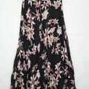 Second-Hand - Witchery Dark Lily Feminine Midi Skirt Size 8 - SwapUp