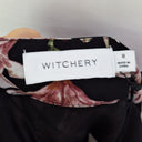 Second-Hand - Witchery Dark Lily Feminine Midi Skirt Size 8 - SwapUp