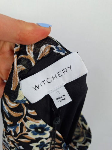 Second-Hand - Witchery Everyday Mesh Floral Dress Size S - SwapUp