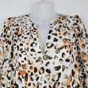 Second-Hand - Witchery Abstract Watercolour Flowy Dress Size 8 - SwapUp