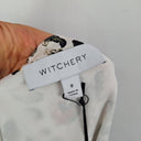 Second-Hand - Witchery Abstract Watercolour Flowy Dress Size 8 - SwapUp