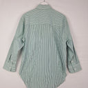 Second-Hand - Witchery Classic Green Striped Shirt Size 8 - SwapUp
