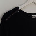 Second-Hand - Witchery Classic Shoulder Zip Top Size S - SwapUp