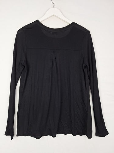 Second-Hand - Witchery Classic Shoulder Zip Top Size S - SwapUp