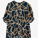 Second-Hand - Witchery Deep Sea Chain Blouse Size 8 - SwapUp