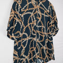 Second-Hand - Witchery Deep Sea Chain Blouse Size 8 - SwapUp