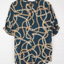 Second-Hand - Witchery Deep Sea Chain Blouse Size 8 - SwapUp