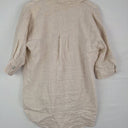 Second-Hand - Witchery Oatmeal Linen Top Size 8 - SwapUp