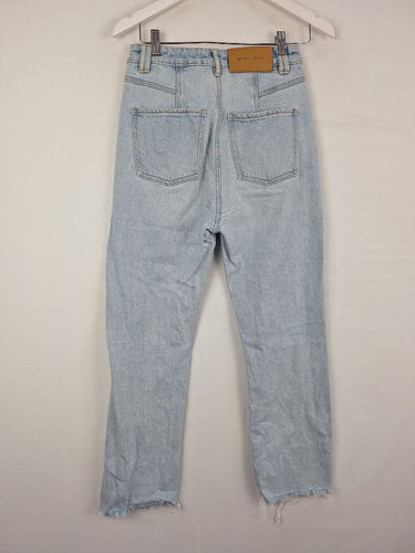 Second-Hand - Witchery Light Wash Tapered Jeans Size 8 - SwapUp