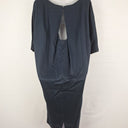 Second-Hand - Cus Boat Neck Sophisticated Dress Size S - SwapUp
