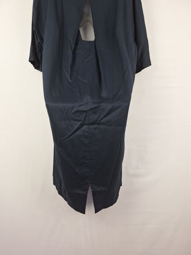 Second-Hand - Cus Boat Neck Sophisticated Dress Size S - SwapUp