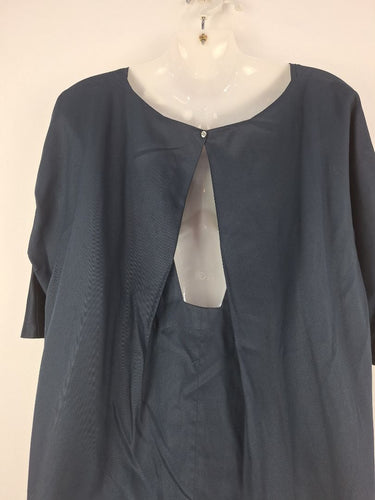Second-Hand - Cus Boat Neck Sophisticated Dress Size S - SwapUp