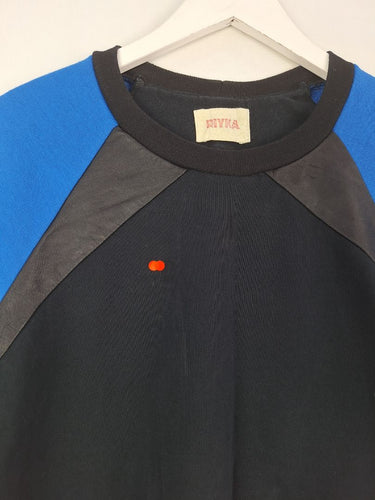 Second-Hand - Riyka Retro Feel Crew Neck Jumper Size S - SwapUp