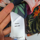 Second-Hand - Trenery Tropical Island Patterned Silk Shirt Size S - SwapUp